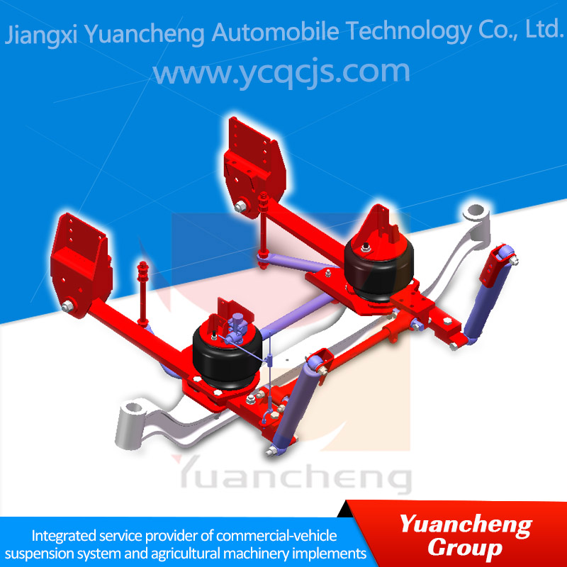 China Factory Semi Trailer Lifting Axle Air Suspension System