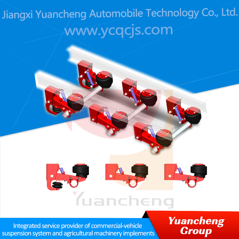 Professional Manufacturer Semi Trailer Lifting Axle Air Suspension