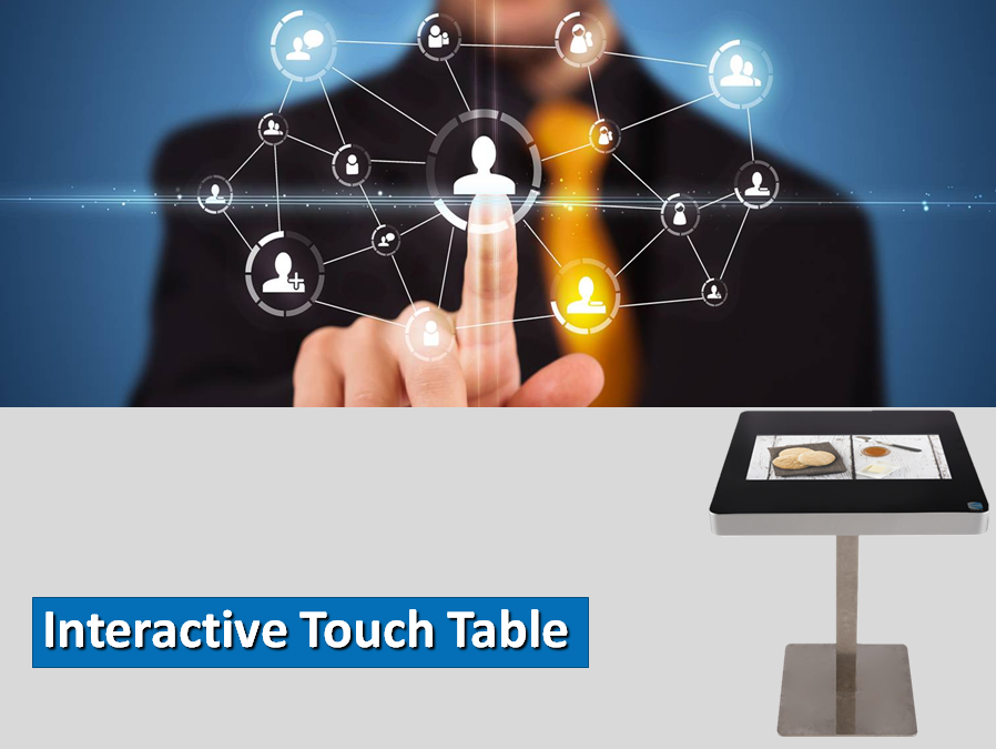 Interactive Multitouch AD Table Display MonitorLCD HD Digital Signage Advertising Table Touch