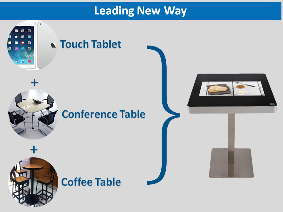 Interactive Multitouch AD Table Display MonitorLCD HD Digital Signage Advertising Table Touch