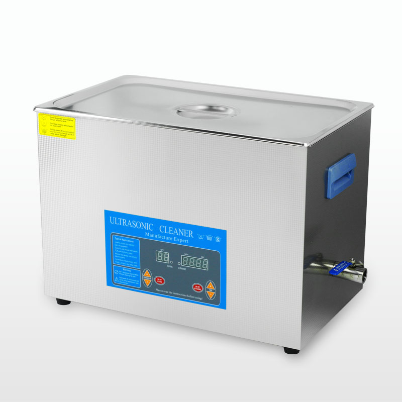 30l 600w 40khz Sink Type Industrial Ultrasonic Cleaner For Lab