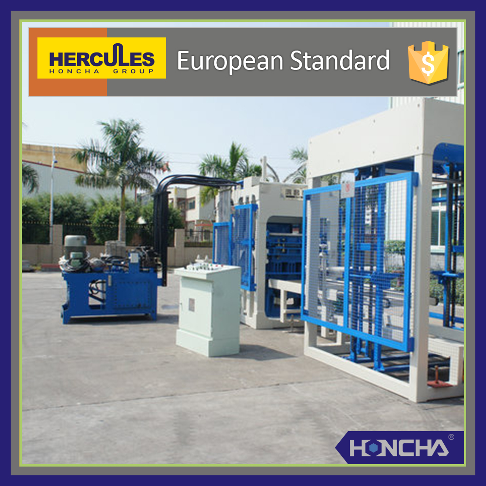 HONCHA QT paving block machineinterlocking brick block machine