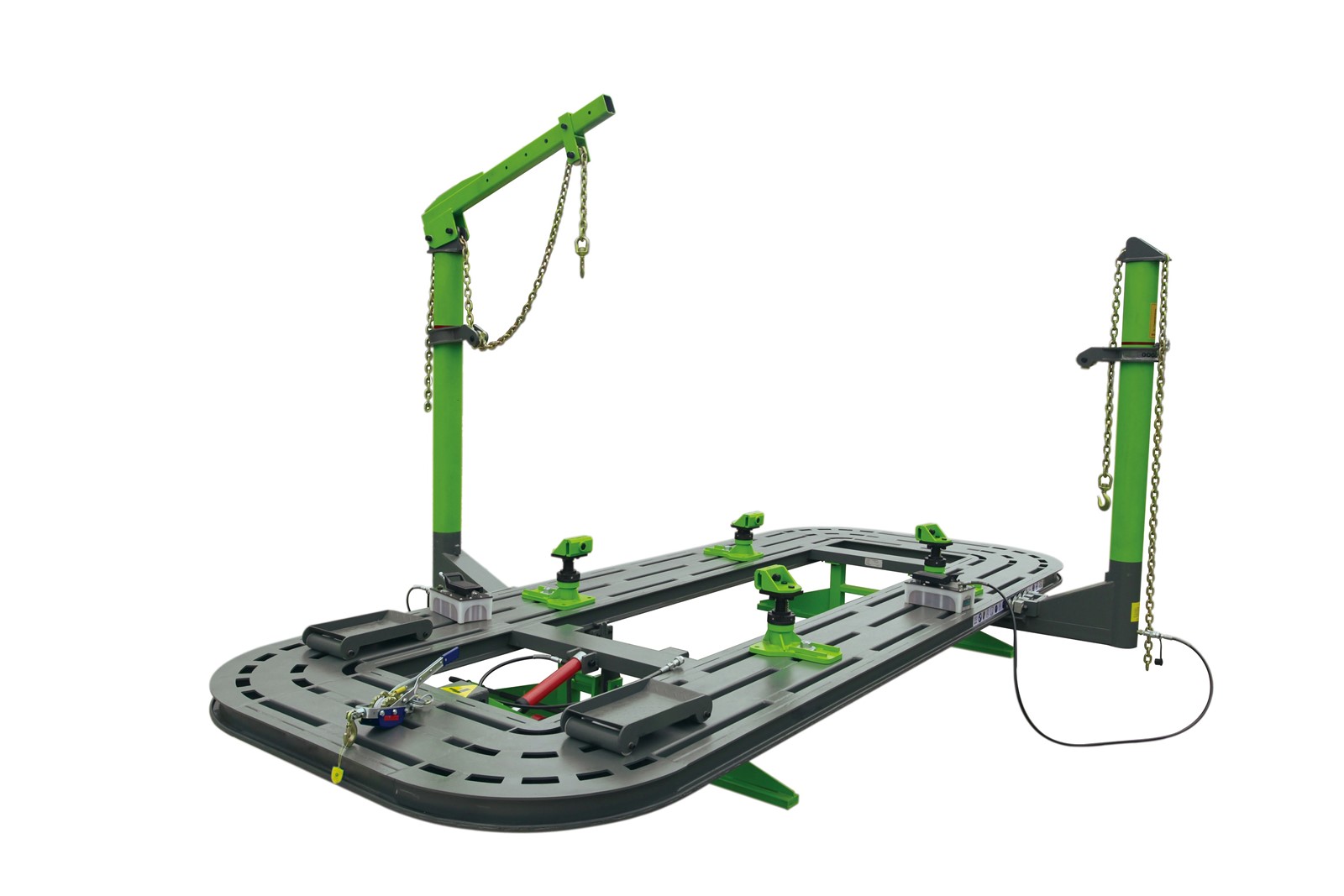 Auto body collision repair equipment