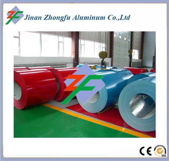 Buy Color Coated Aluminum Coils 1060 H18 PEPVDF Coated