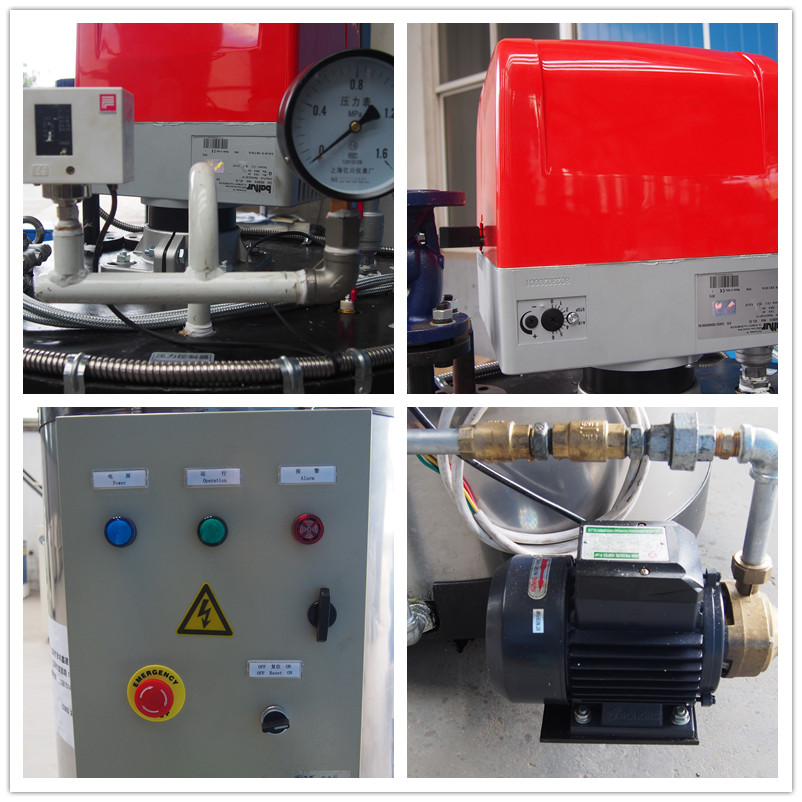 Vertical Watertube Oil Gas Fired Steam Boiler for Steam Washer
