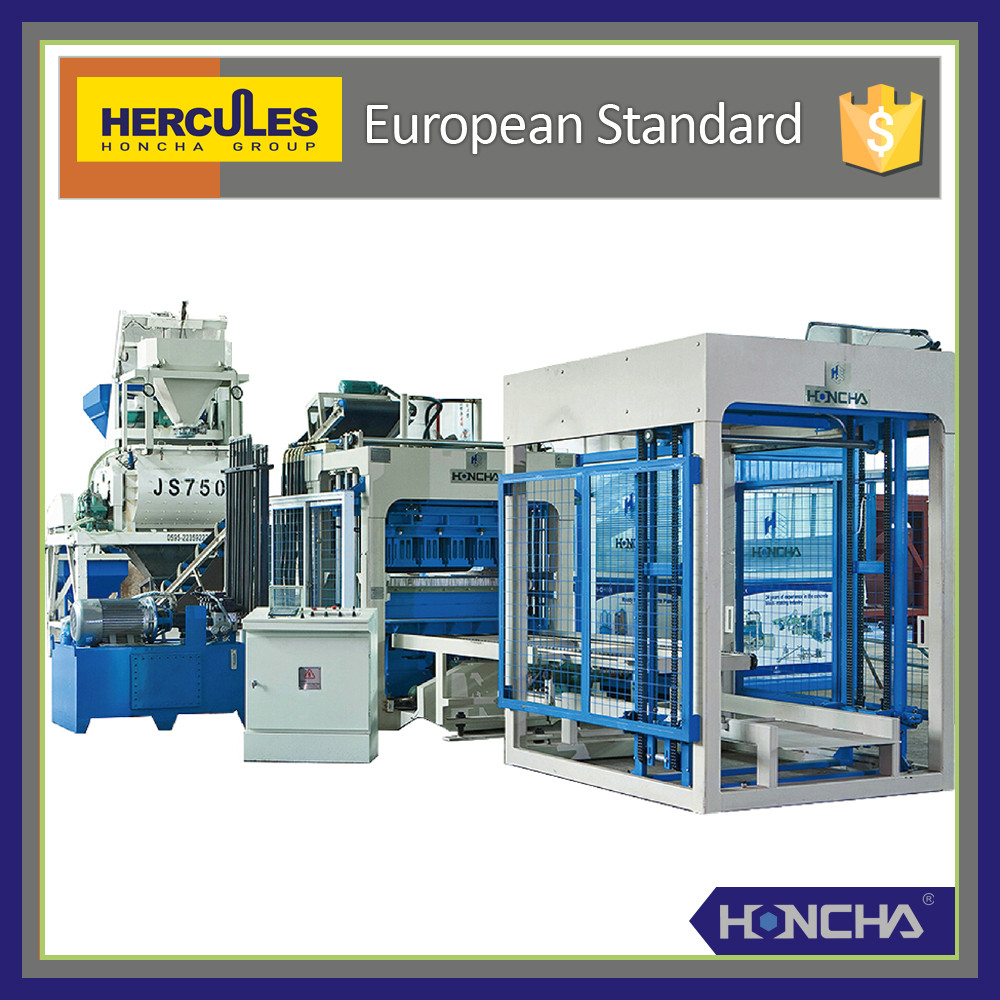 hotselling block machine QT815 concrete block machine in africa