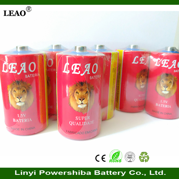wholesale r20 size d dry cell battery