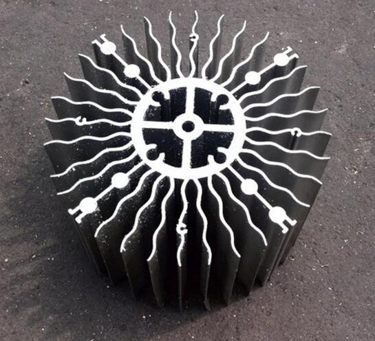 Sunflower Light Lamp Aluminum Heat Sink T5 T6 LED Ceiling Overhead Lighting