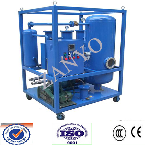 ZANYO Single stage vacuum transformer oil purifier machine