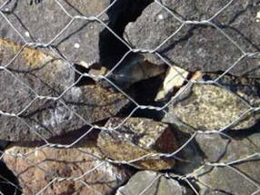 Rock gabion box 112 stone filled gabion mesh