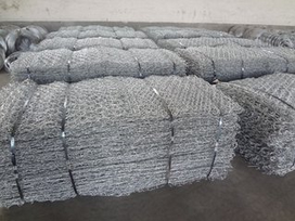 Rock gabion box 112 stone filled gabion mesh