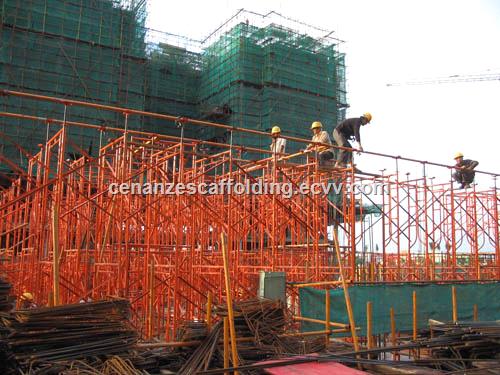 walk through Frame scaffolding system