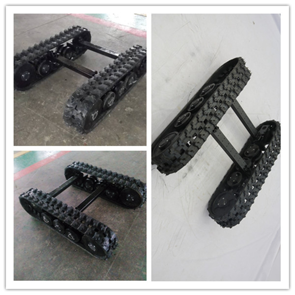 rubber track undercarriage for small machine