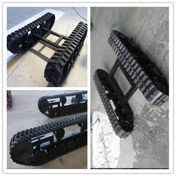 rubber track undercarriage for small machine