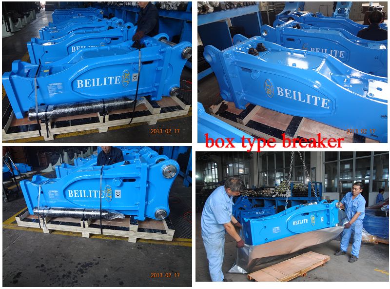 hydraulic rock breaker for excavators
