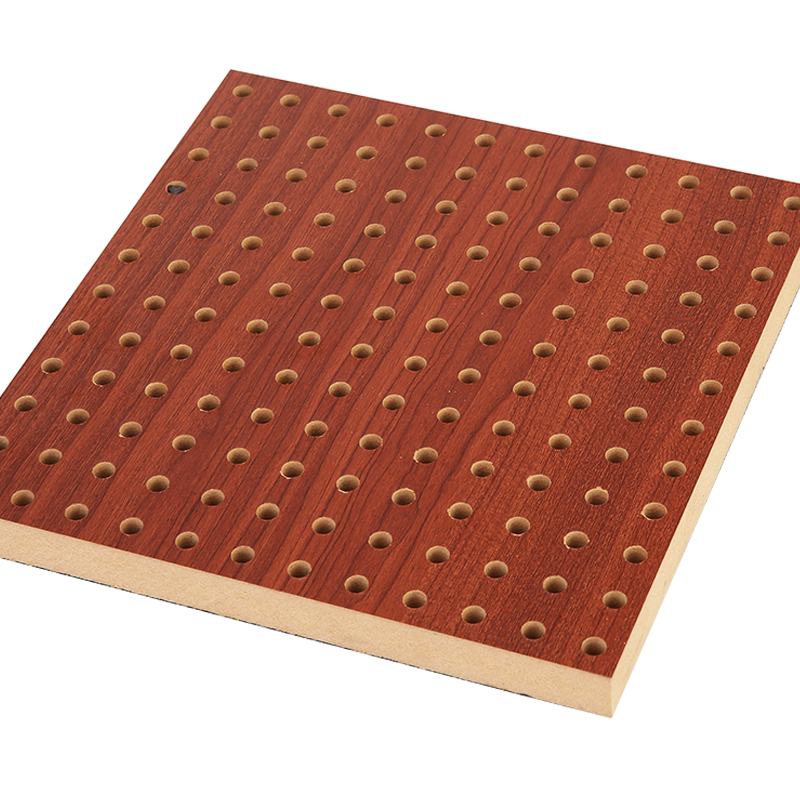 perforated acoustic panel MDF board high density board for wall or ceiling