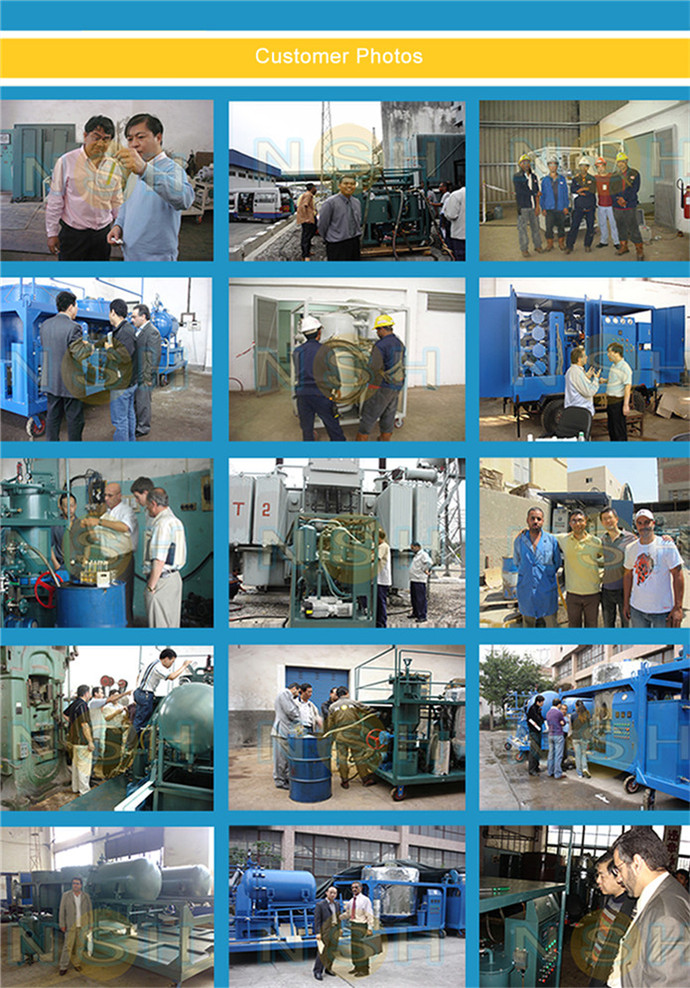 Double Stage Vacuum Transformer Oil Regeneration Machine