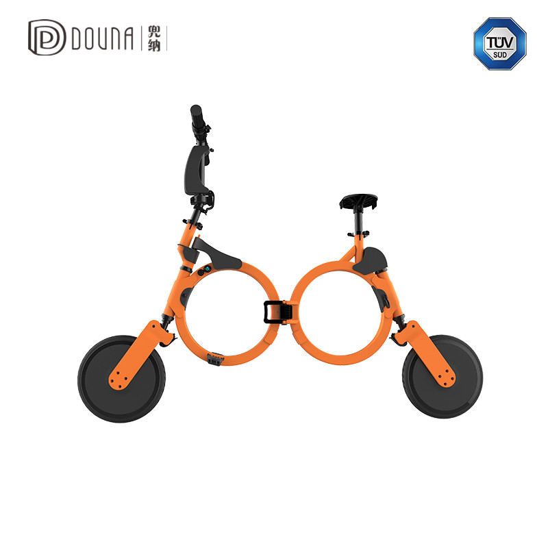 Lightweight Only 98kg brushless foldable electric bicycle