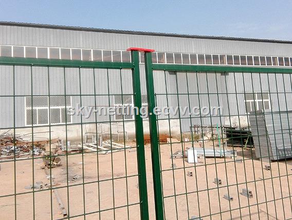 Construction Site PVC coated Portable Safety Canada temporary fence