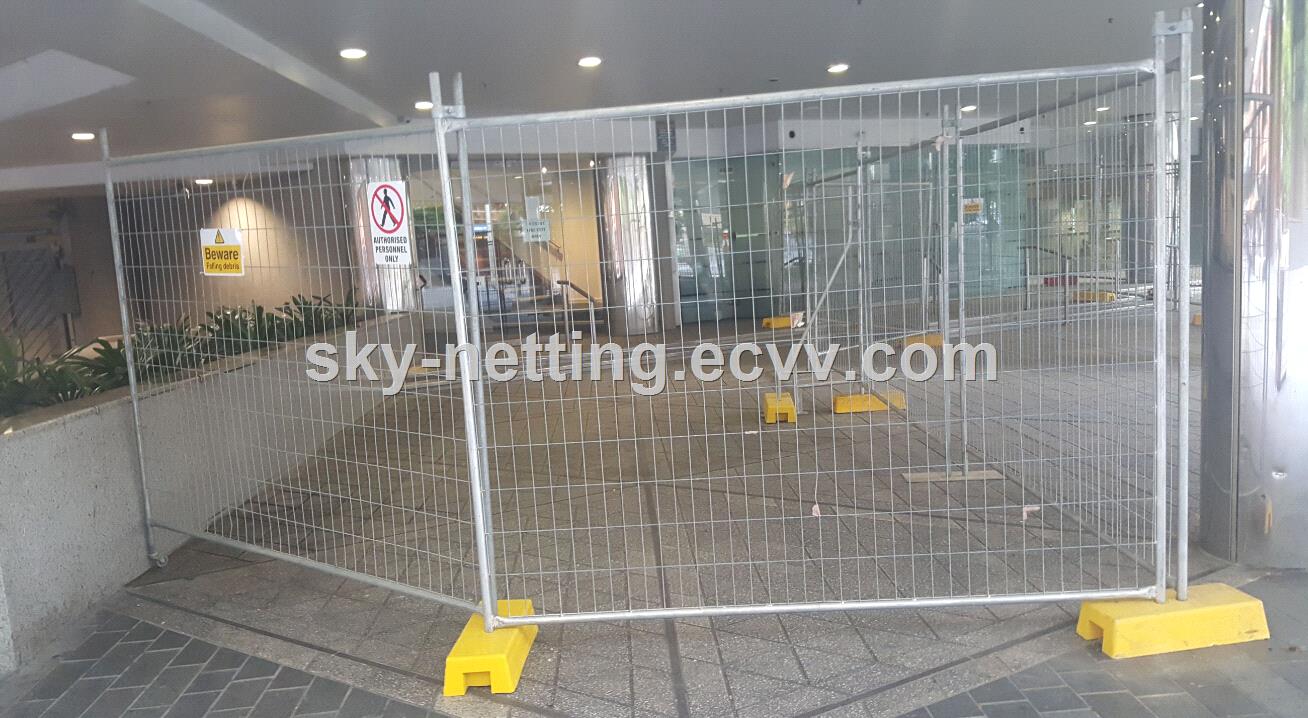2124m Australia Galvanized Temporary Fence