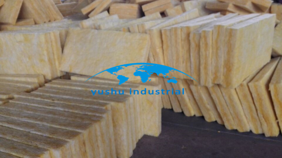Acoustic glasswool panel feltblanket