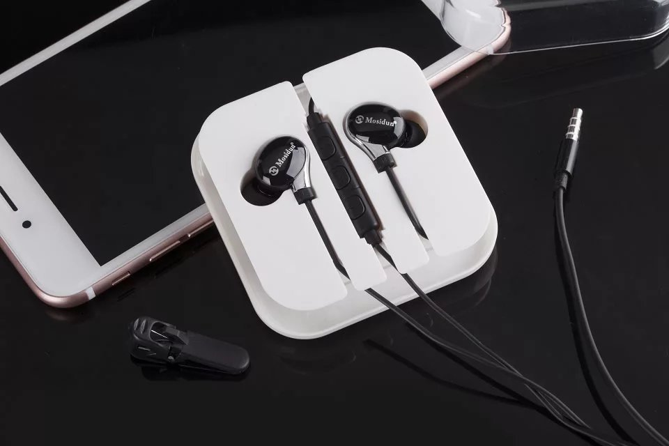 2016 fashionable round cable for Smart MP4 Cell Phone INEAR EARPHONE