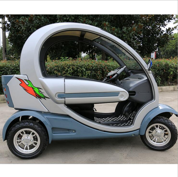 Mini 4 Wheel Car Electric Mobility Scooter For Elders 60V 1000W New Energy Electric Vehicle