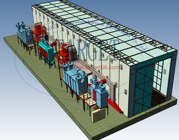 sand blasting roomsandblasting booth2016 best sand blast room TGS8