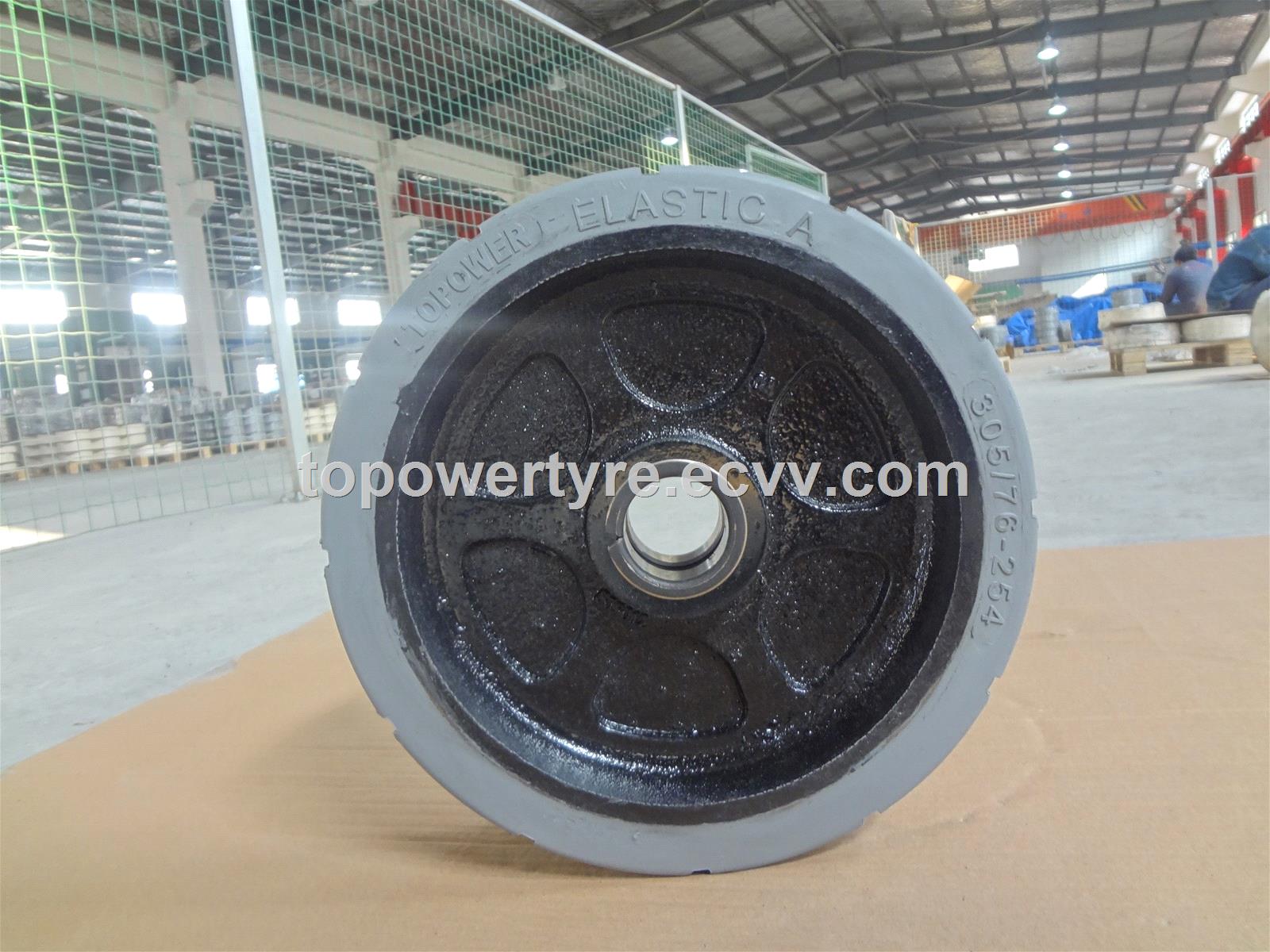 30576254 tyre for UPRIGHT X32BE SCISSOR LIFT305x76x254 rear driver wheel and idler wheel