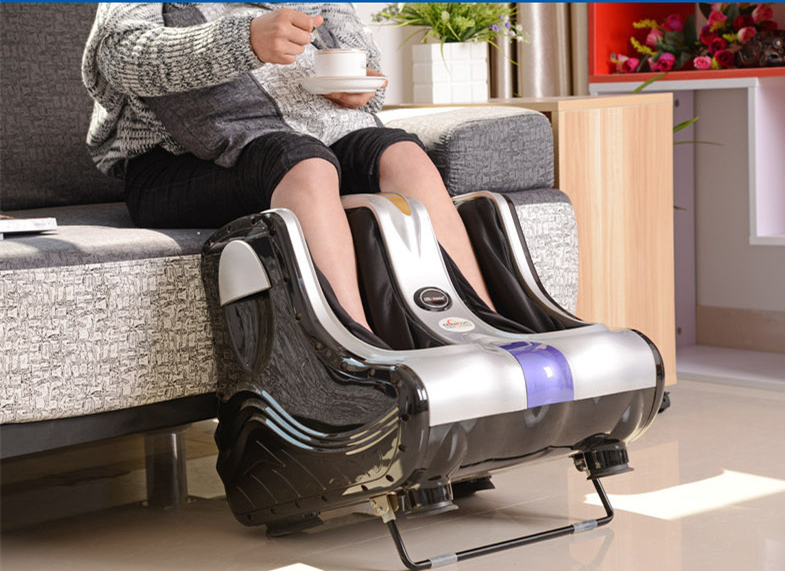 2016 new Leg beautician Healthy effective electric shiatsu calf foot massager with vibrator and heat