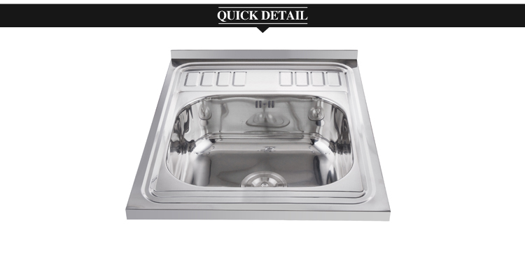 Chinese supplier single bowl universal layon kitchen sinks 6050