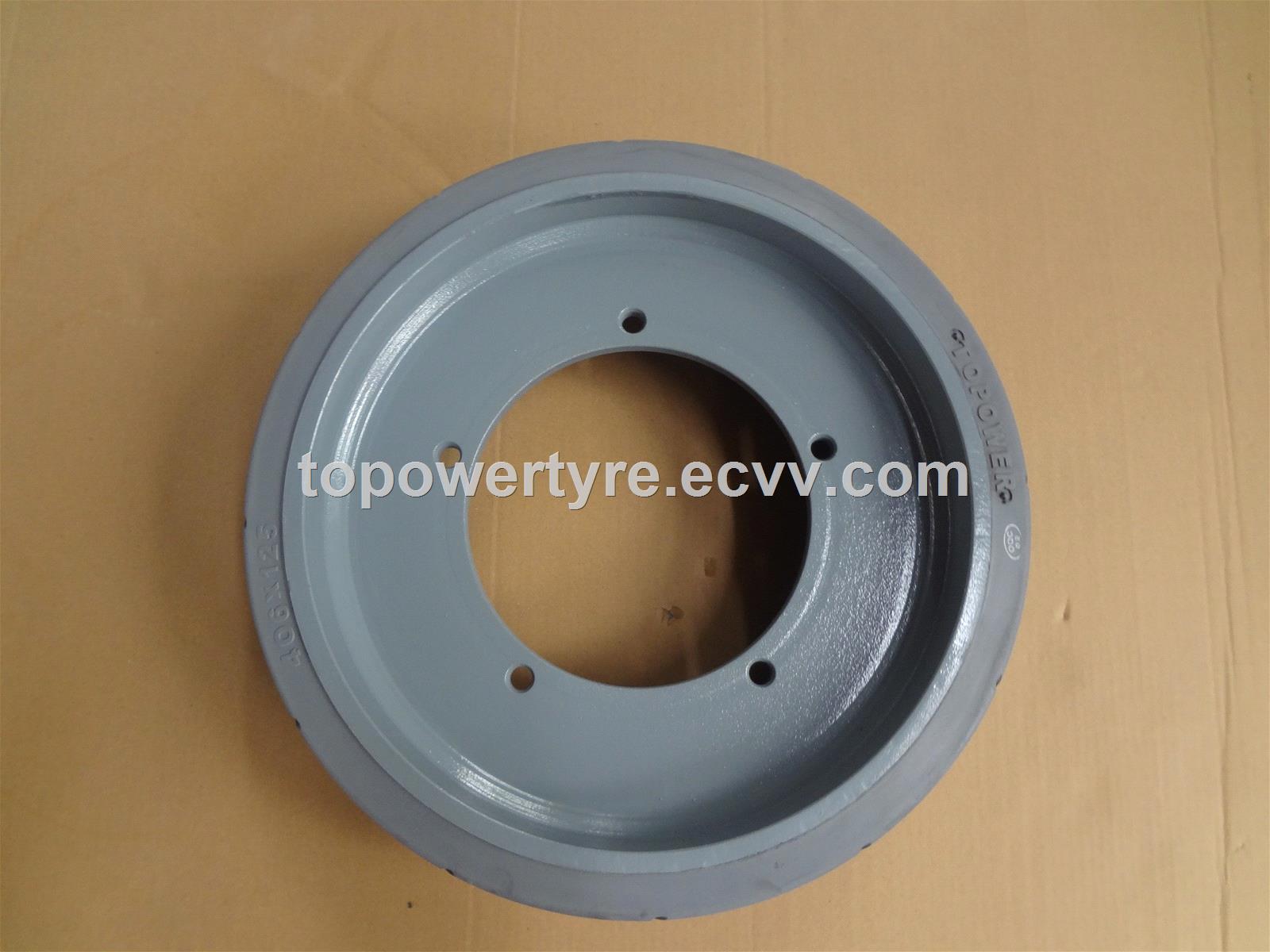 JLG 2915013 nonmarking tire wheel assembly 406x125used for JLG 2030ES 2630ES 2646ES 3246ES