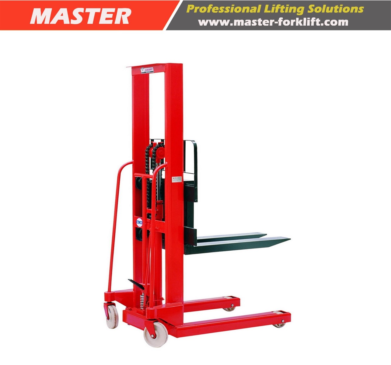 Master Forklift 0 5 2 0 Ton Manual Stacker From China Manufacturer Manufactory Factory And Supplier On Ecvv Com