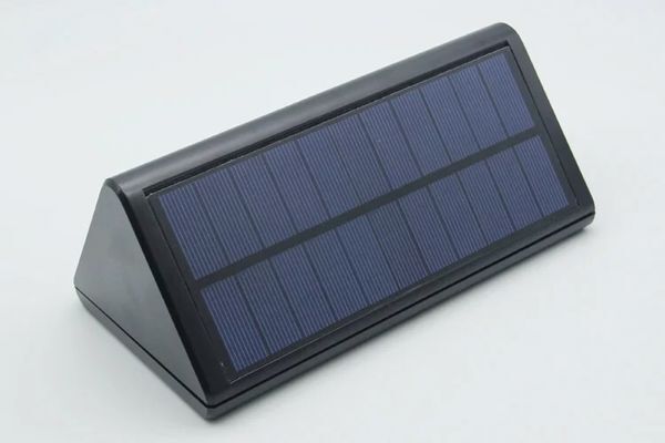 Triangle 3W solar sensor led wall lamp outdoor waterproof