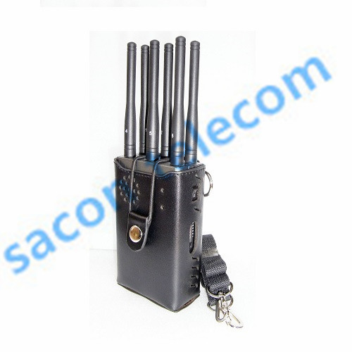 SA-006P GSM CDMA 3G 4G LTE WIFI GPS LoJack Jammer, Portable Mobile Signal Blocker Isolator