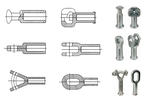 Steel Electrical Hardware Fittings Many Kinds