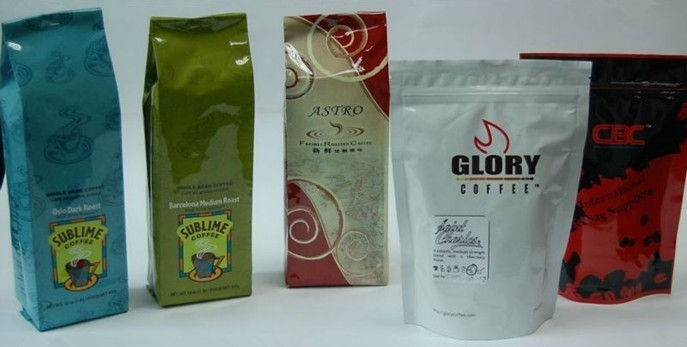 Hot Packs Custom Printing Coffee Plastic BagPackaging Bag