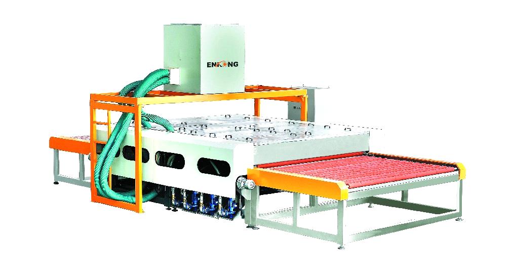 glass cleaning and machine with strong air drying