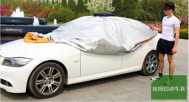 Smart Automatic Car Covers dust proofwater proofsnow protection Remote Control Automatic