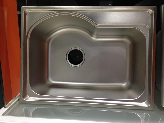 New Special design large bowl stainless steel sink without faucet WY5843