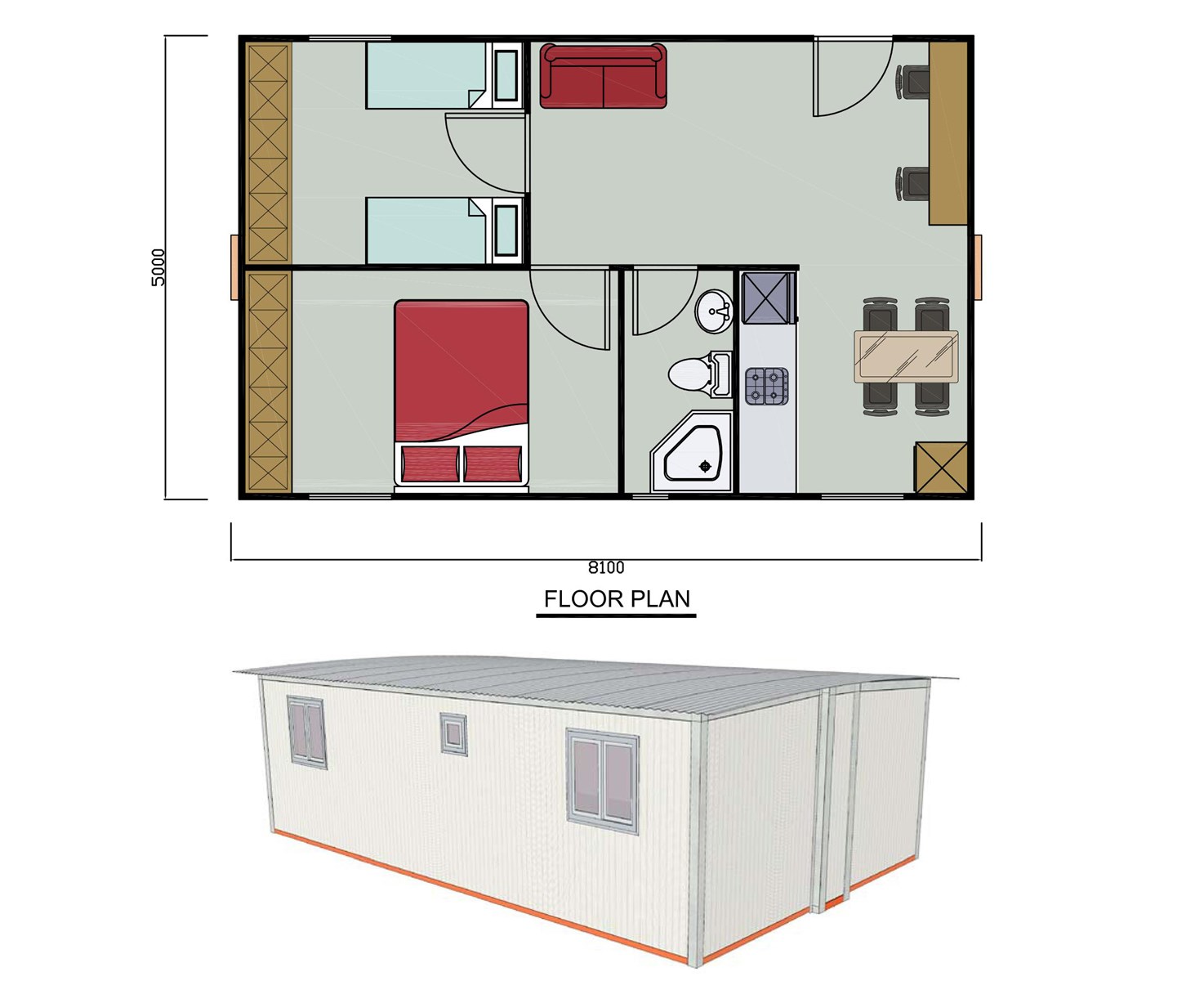 40m2 Expandable House 2 Hours To Set Up Any Floor Plan Available From Hong Kong Manufacturer