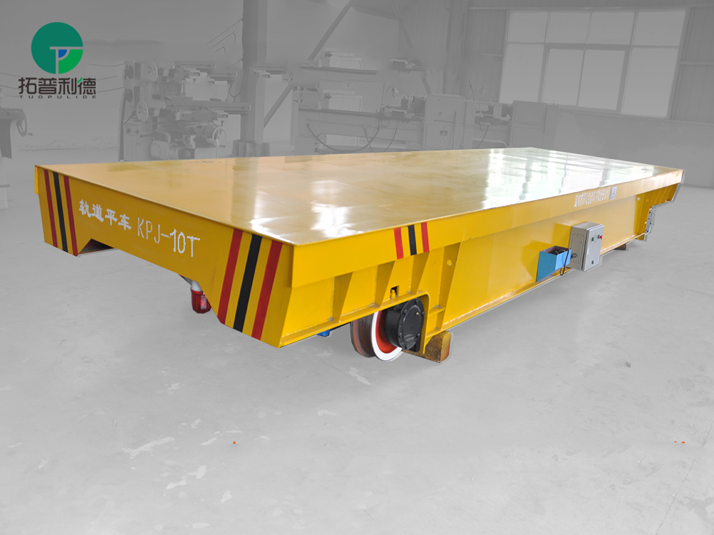 long distance Precise pipe industry on rail transfer wagon transportation system