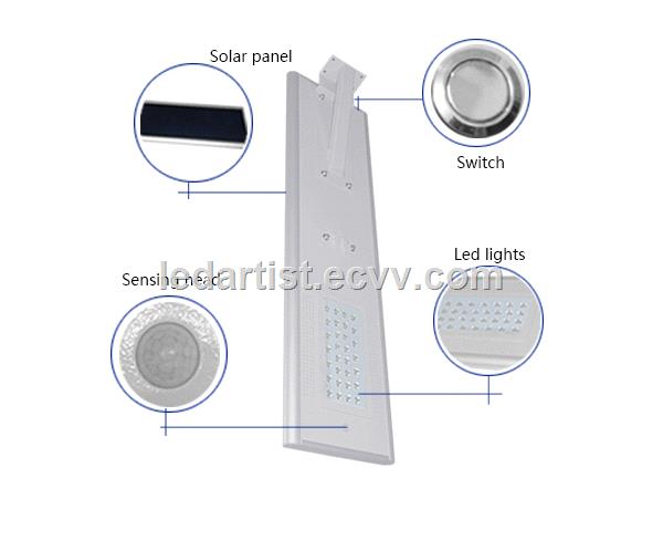 30W led integrated led street light solar