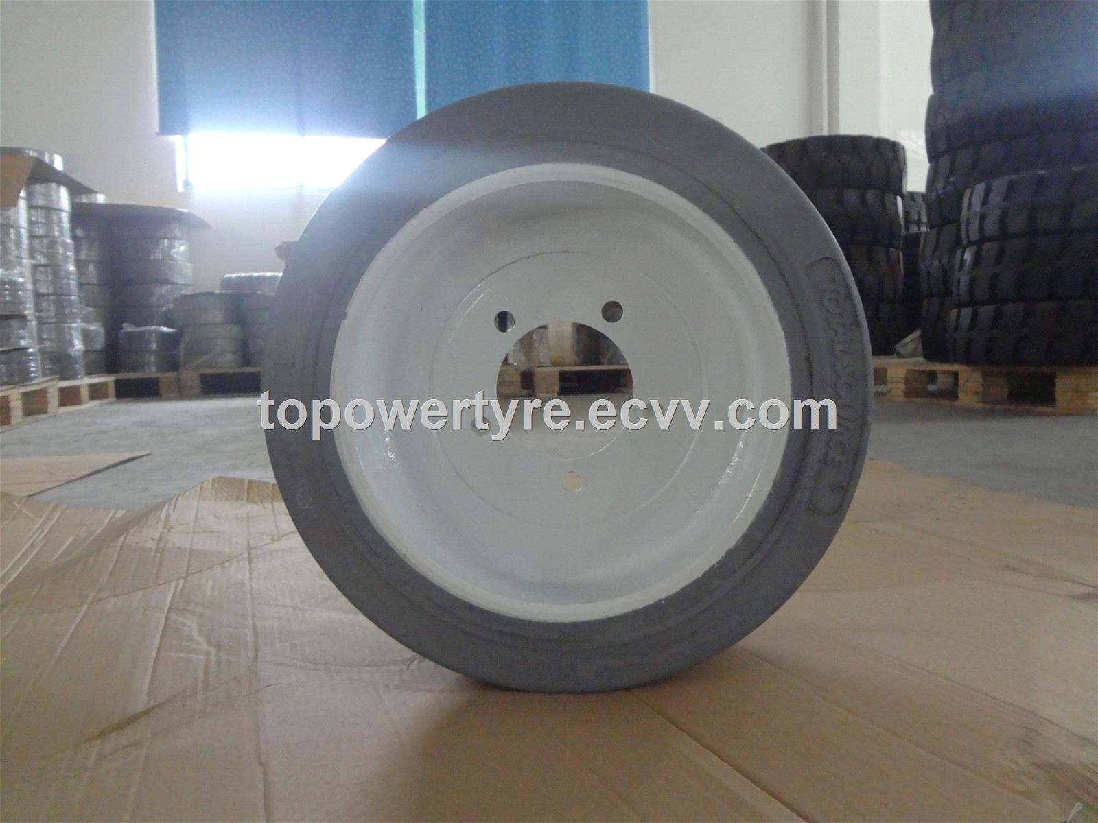 MOULD ON WHEEL 14 X 45 GREY FOR JLG AERIAL LIFT JLG 1532E 1932E 1532E3 1932E3