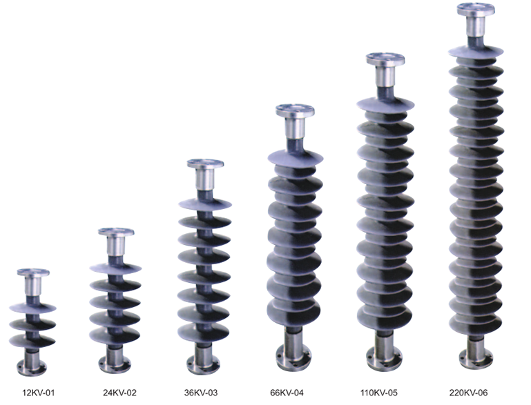 36KV High Voltage Transmission Line Post Composite Insulator