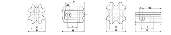 ANSI 11kv electric tension porcelain stay insulator