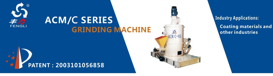 ACM Series Grinding Machine for Heat Sensitive Materials
