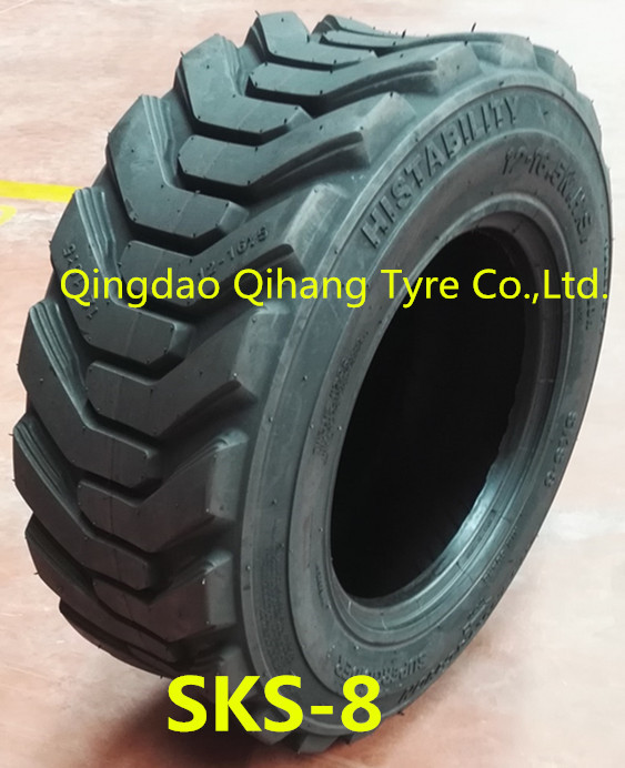 Hot Sale Skid Steer Tyre 12165 12PR TL SKS8