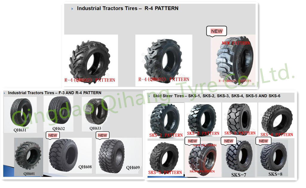 FORERUNNER Brand Hot Sale Skid Steer Tyre 10075153 TL SKS1
