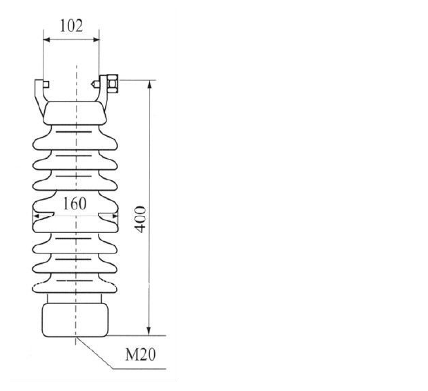 5711 5712 5713 5714 5715 5721 5722 5723 5724 5725 Line post porcelain insulator